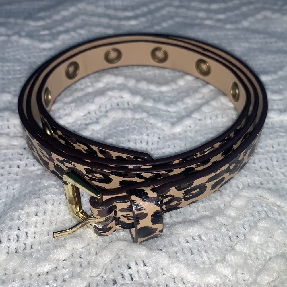 H&M Leopard Belt